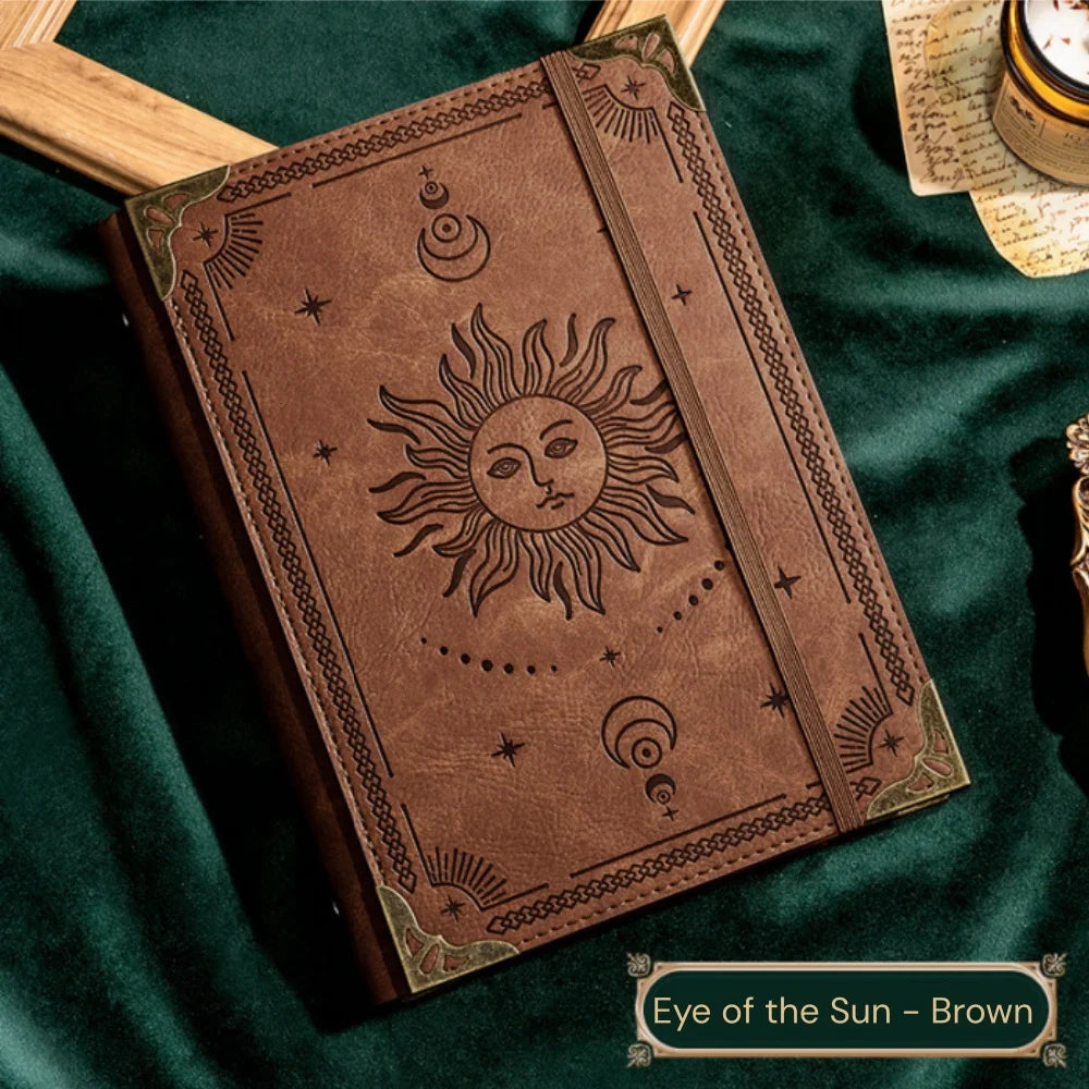 Retro Loose-Leaf Magic Notebook